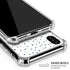 Polka Dot Split iPhone X/XS Clear Case