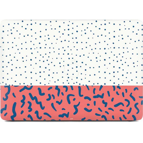 Polka Dot Split Apple MacBook Air Skin