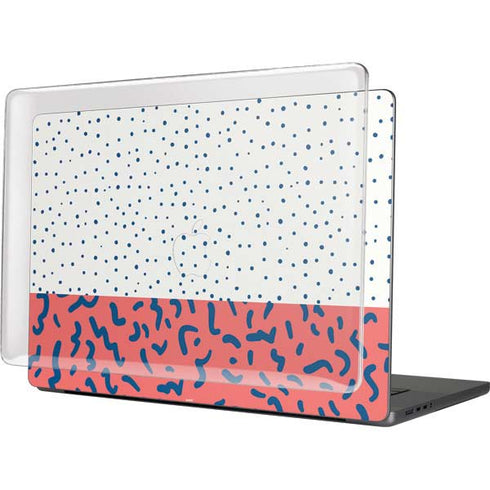 Polka Dot Split MacBook Cases