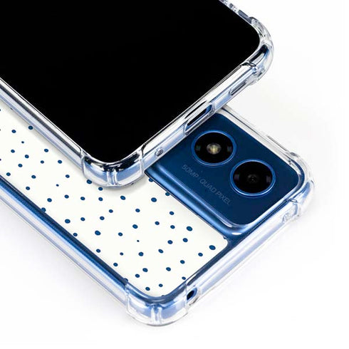 Polka Dot Split Moto G 5G (2024) Clear Case