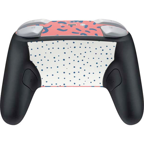 Polka Dot Split Nintendo Switch 2 (2025) Pro Controller Skin