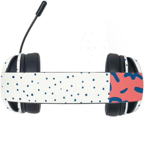 Polka Dot Split Razer Kraken X Skin