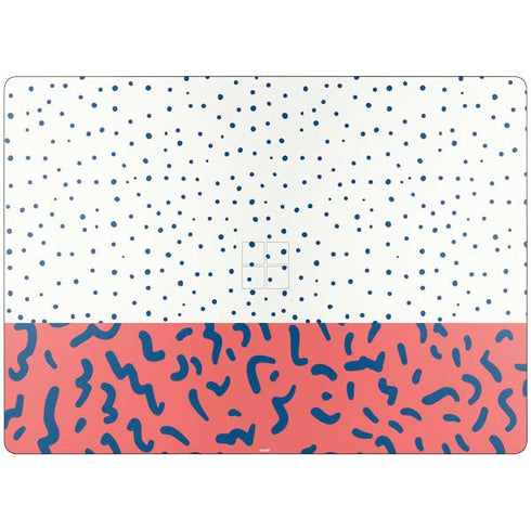 Polka Dot Split Surface Laptop 7 13.8in Skin