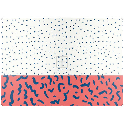 Polka Dot Split Surface Laptop 7 15in Skin