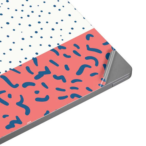 Polka Dot Split Laptop Skins