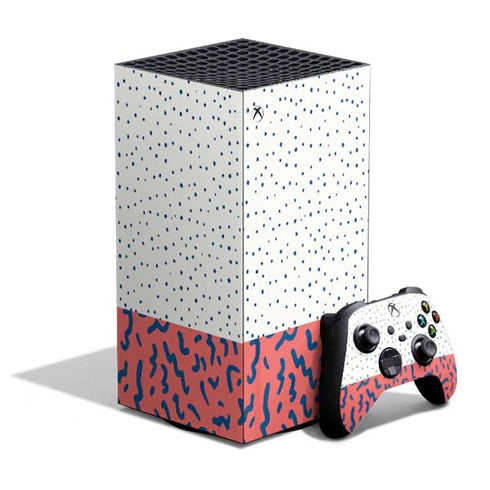 Polka Dot Split XBox Series X Digital Edition Bundle Skin