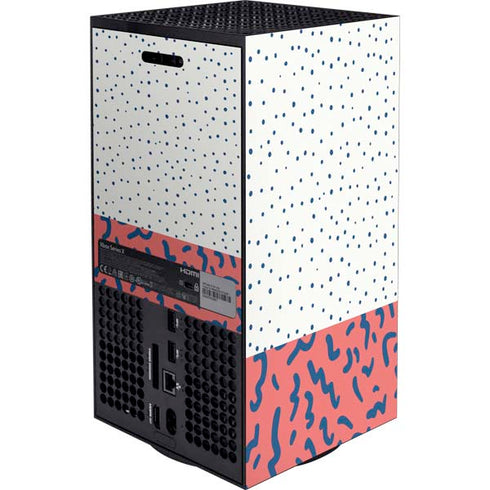 Polka Dot Split XBox Series X Digital Edition Bundle Skin