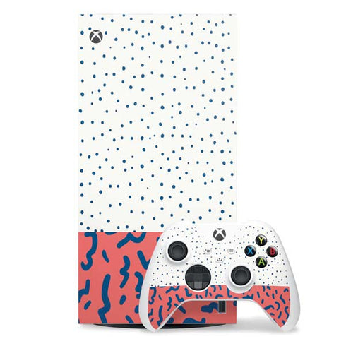 Polka Dot Split Xbox Series X Skins