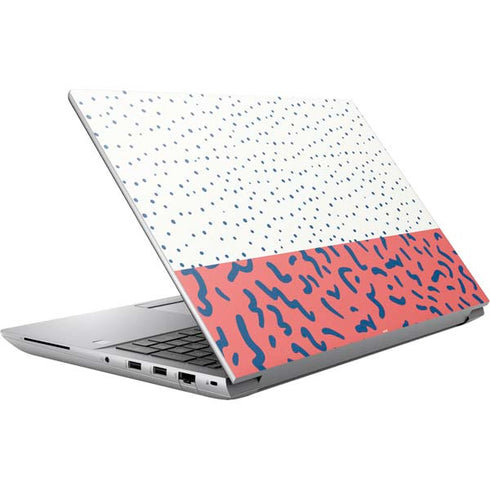 Polka Dot Split HP ZBook Fury 16 G10 Skin