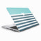 Polka Dots and Stripes Heart in Blue HP Elitebook Skin