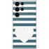 Polka Dots and Stripes Heart in Blue Galaxy S25 Ultra Skin