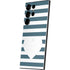 Polka Dots and Stripes Heart in Blue Galaxy S25 Ultra Skin