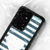 Polka Dots and Stripes Heart in Blue Galaxy S24 Ultra Waterproof Case