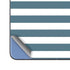 Polka Dots and Stripes Heart in Blue Galaxy Z Fold5 5G Skin