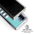 Polka Dots and Stripes Heart in Blue Galaxy Z Fold6 Clear Case