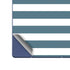 Polka Dots and Stripes Heart in Blue Galaxy Z Fold6 Skin