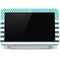 Polka Dots and Stripes Heart in Blue Google Home Hub Skin