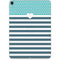 Polka Dots and Stripes Heart in Blue Apple iPad Pro Skin