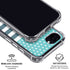 Polka Dots and Stripes Heart in Blue iPhone 16e MagSafe Case