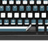 Polka Dots and Stripes Heart in Blue K95 RGB PLATINUM Mechanical Gaming Keyboard Skin