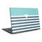 Polka Dots and Stripes Heart in Blue Dell Latitude Skin