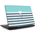 Polka Dots and Stripes Heart in Blue Legion Y720 Skin
