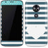 Polka Dots and Stripes Heart in Blue Moto E5 Play Skin