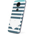 Polka Dots and Stripes Heart in Blue Moto E5 Plus Skin