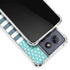 Polka Dots and Stripes Heart in Blue Moto G Stylus 5G (2025) Clear Case