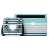 Polka Dots and Stripes Heart in Blue Nintendo Switch 2 (2025) with Joy-Con Skin