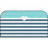 Polka Dots and Stripes Heart in Blue Nintendo Switch 2 (2025) with Joy-Con Skin