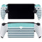 Polka Dots and Stripes Heart in Blue PlayStation Portal Remote Player Skin