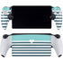 Polka Dots and Stripes Heart in Blue PlayStation Portal Remote Player Skin