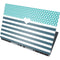 Polka Dots and Stripes Heart in Blue Dell Precision Skin