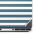 Polka Dots and Stripes Heart in Blue Dell Precision Skin
