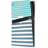 Polka Dots and Stripes Heart in Blue PS5 Pro Console Skin