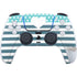 Polka Dots and Stripes Heart in Blue PS5 Pro Disk Bundle Skin