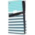 Polka Dots and Stripes Heart in Blue PS5 Pro Disk Console Skin