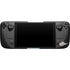 Polka Dots and Stripes Heart in Blue Steam Deck Handheld Gaming Computer Skin