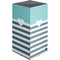 Polka Dots and Stripes Heart in Blue XBox Series X Digital Edition Console Skin