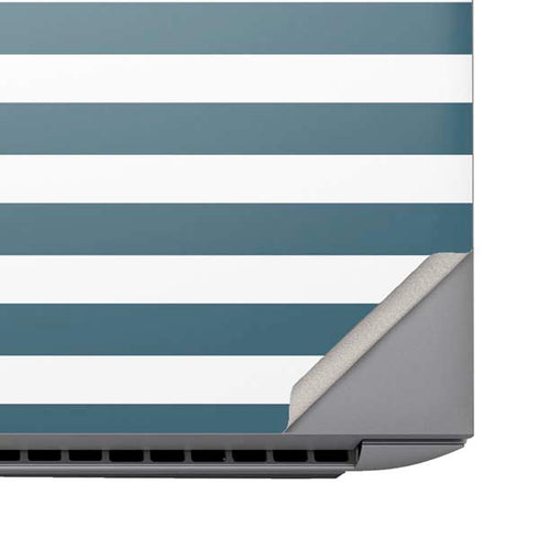 Polka Dots and Stripes Heart in Blue HP ZBook Fury 16 G10 Skin