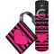 Polka Dots and Stripes Heart in Pink Amazon Fire TV Skin