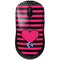 Polka Dots and Stripes Heart in Pink G Pro Wireless Gaming Mouse Skin