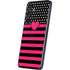 Polka Dots and Stripes Heart in Pink Galaxy S25 Plus Skin