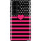 Polka Dots and Stripes Heart in Pink Galaxy S25 Ultra Impact Case