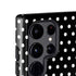 Polka Dots and Stripes Heart in Pink Galaxy S25 Ultra Impact Case
