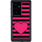 Polka Dots and Stripes Heart in Pink Galaxy S24 Ultra Waterproof Case