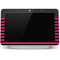 Polka Dots and Stripes Heart in Pink Google Home Hub Skin