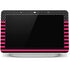 Polka Dots and Stripes Heart in Pink Google Home Hub Skin