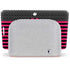 Polka Dots and Stripes Heart in Pink Google Home Hub Skin